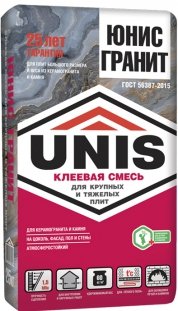 Плиточный клей Юнис Гранит