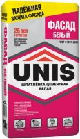 Шпатлевка Unis Фасад Белый