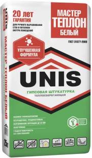 Штукатурка Unis Теплон Белый