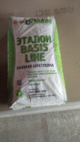 Эталон Basis Line шпатлевка базовая цементная (серая)